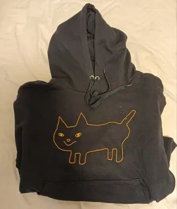 요네즈켄시 고양이 후드티 M 사이즈