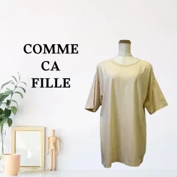 zG1636 [ L ] COMME CA FILLE 티셔츠/컷앤소 반팔