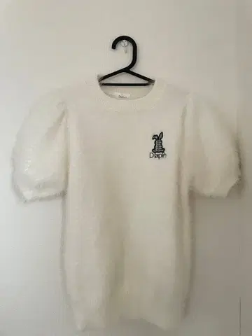 DLapin 샤기 니트탑