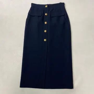 새상품급 PINKY&DIANNE 마린 버튼 타이트 스커트