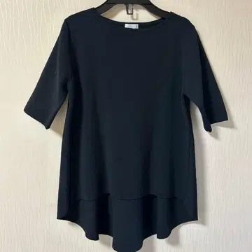 알드리치 새상품 반팔 니트탑 뒷면 플레어