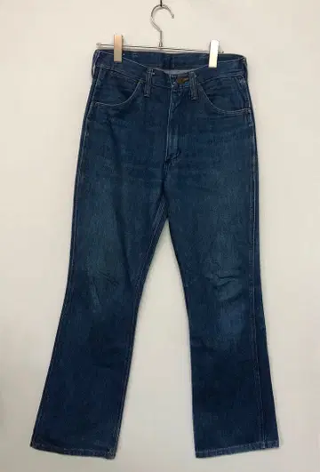 Wrangler 구제 의류 SCOVILL 지퍼 부츠컷 데님 청바지