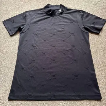 Oakley 블랙 스컬 모크넥 셔츠