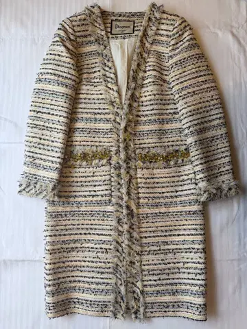 [새상품급] 그레이스 콘티넨탈 트위드 코트