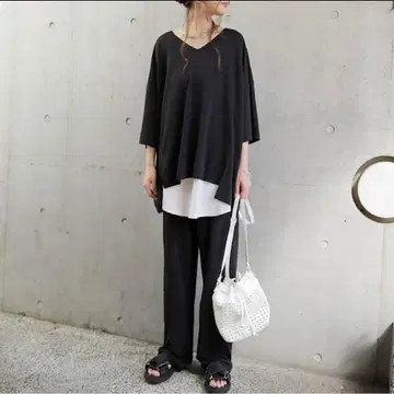 HUG.U 하그유 셋업 룸웨어 원마일 웨어 반팔