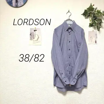 11729 LORDSON 버튼 다운 셔츠 컬러 셔츠 코튼 출퇴근