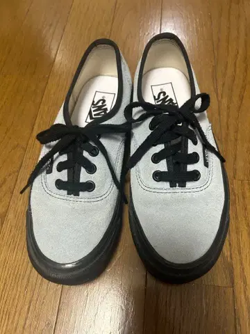 VANS 오센틱 44DX 애너하임 라이트 블루 스웨이드 23cm