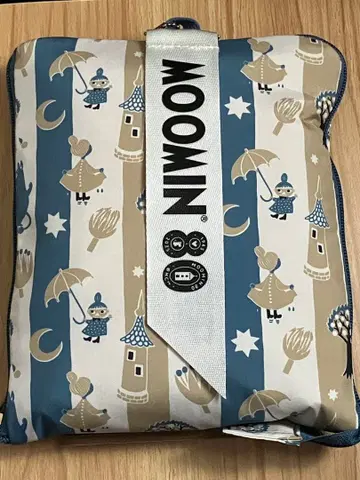 무민 80주년 접이식 보스턴 백 M