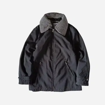 90s GIORGIO ARMANI 블랙택 보아 자켓