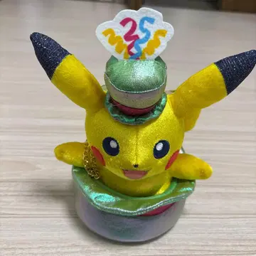 USJ 포켓몬 피카츄 봉제 인형 25주년 유니버셜