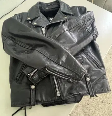 Schott 125 사이즈 40 더블 라이더스 블랙 레어템