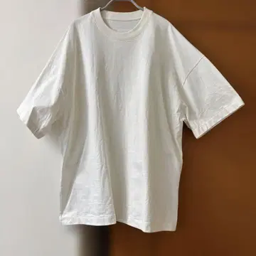 JIL SANDER 질 샌더 택 반팔 오버 사이즈 T셔츠 화이트 L