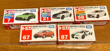 토미카 랜덤 5대 세트 단종 랜서 에볼루션X 등