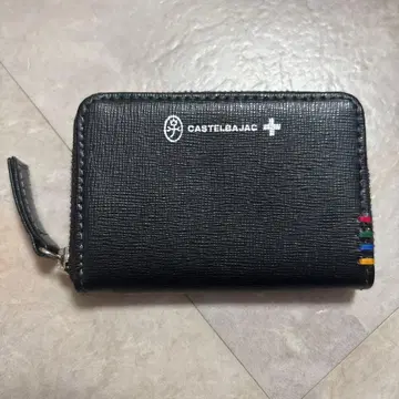 CASTELBAJAC 코인 케이스 블랙 동전 지갑