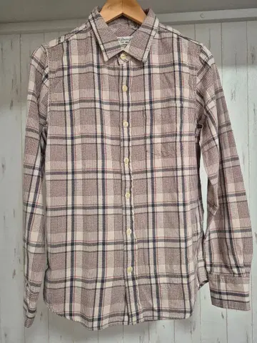 REMIRELIEF 레미레리프 체크 무늬 긴팔 셔츠