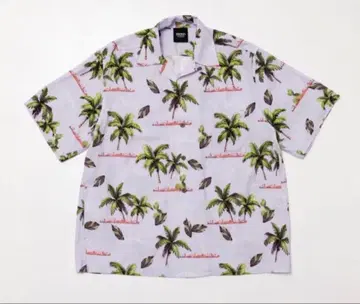 후지이 카제 Feelin' 알로하 셔츠 M 사이즈