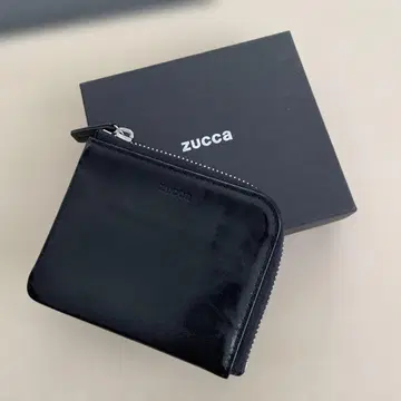 ZUCCa 주카 L자 지퍼 지갑 블랙