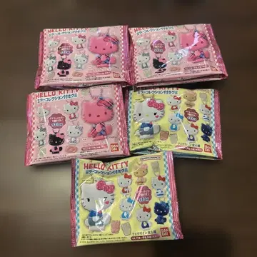 헬로키티 거울 컬렉션 구미 5개 세트