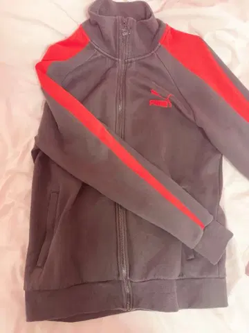 PUMA 빨간색 저지 상하의 세트