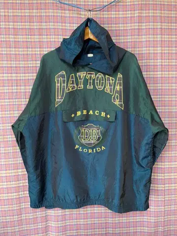 올드 서프 90s 데이토나 비치 나일론 자켓 윈드브레이커