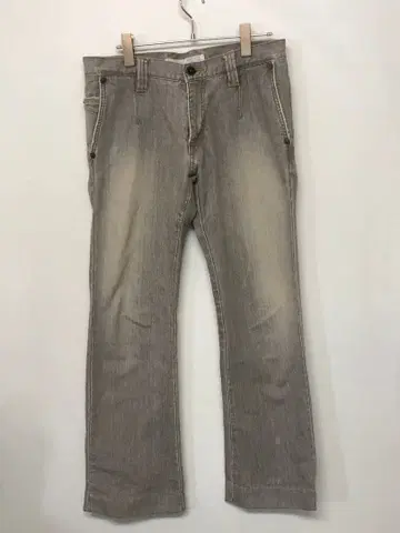 인디 시리즈 구제 빈티지 스타일 로우라이즈 데님 팬츠