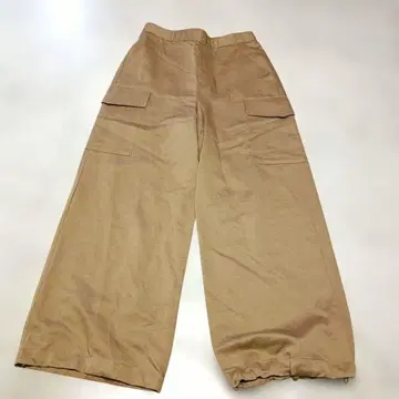 DAMAcollection 와이드 카고 팬츠 린넨 코튼 혼방