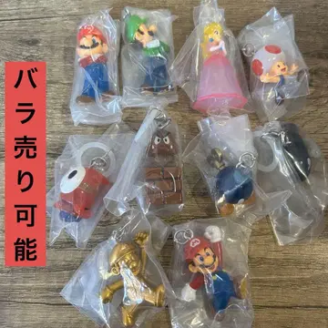 [낱개 판매 가능] 슈퍼 마리오 메지루시 액세서리 10종 세트