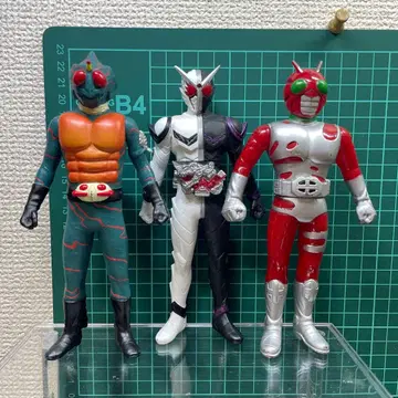 가면라이더 소프트빅스 3체 세트 17cm