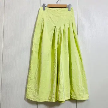 Drawer 드로어 실크 코튼 턱 트위스트 스커트