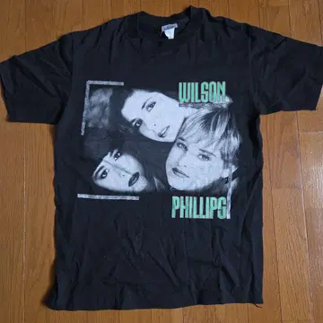 윌슨 필립스 T셔츠 L 사이즈