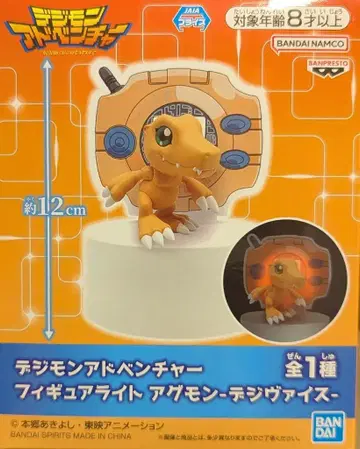반다이 스피리츠 피규어 라이트 디지몬 어드벤처 아구몬 디지바이스
