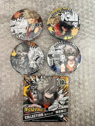 바쿠고 카츠키 HEROES 캔뱃지 점프샵