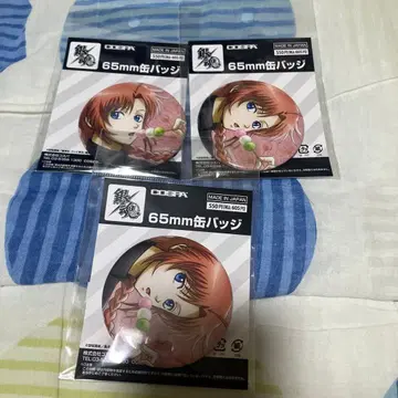 은혼 카무이 작은 창으로 내다보는 풍경 캔뱃지 3개