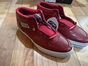HUFxVans HalfCab LX 'Red Snakeskin' 28cm