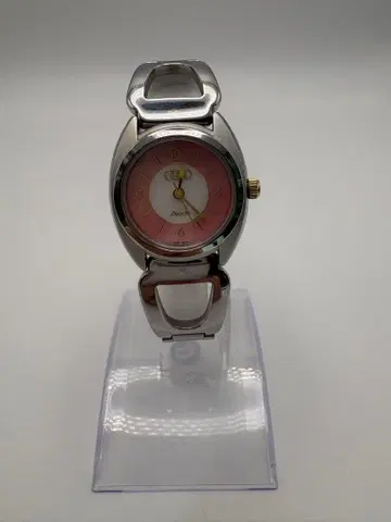 [ 배터리 교환 완료 ] Audi 아우디 아날로그 쿼츠 손목시계 핑크 쉘