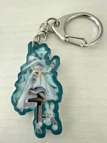SNOW MIKU 2014 유키 미쿠 시크릿 아크릴 키링 세가