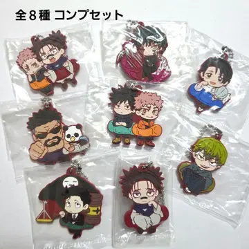 주술회전 캐릭터 반쵸코 마스코트 사멸회유 전 8종 컴플리트 세트