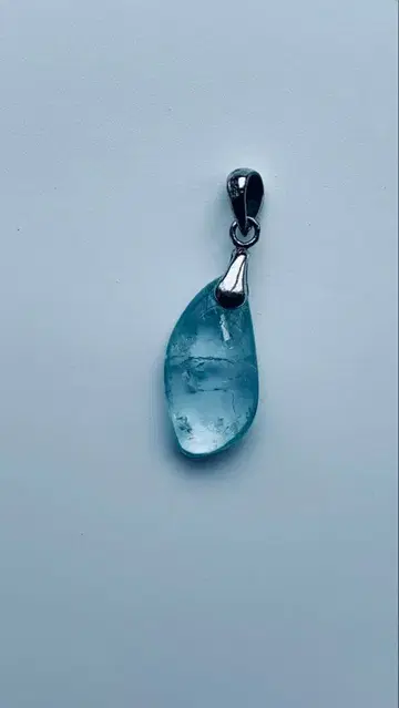 아쿠아마린 펜던트 탑