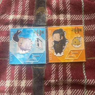 주술회전0 아크릴 스탠드 고죠 사토루 게토 스구루