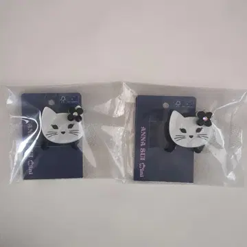 ANNA SUI 고양이 헤어 액세서리 2개 세트 안나수이 미니