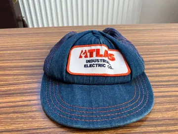 INDUSTRIAL 캡 80s 90s 트래커 빈티지