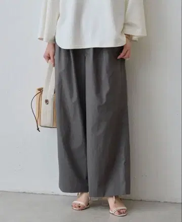 비어즐리 BEARDSLEY 코튼 이지 팬츠 그레이