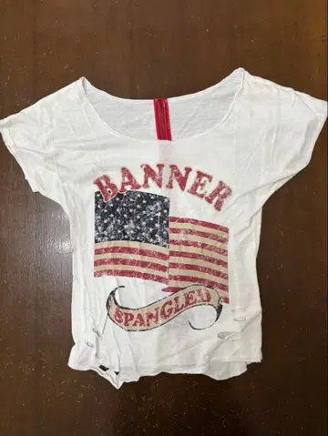 d.i.a. 상의 헤이세이 갸루 Y2K 데미지 가공 로고T 반팔