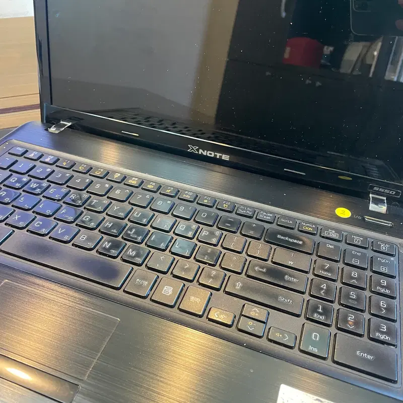 고장난 LG 노트북 S550-E , 부품용 및 수리연습용으로 판매합니다