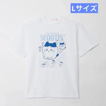 치이카와 토킹 헤즈 엉덩이 쓸기 L 사이즈 팩 T셔츠 하치와레