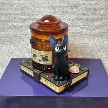 지브리 마녀 배달부 키키 지지 오브제 디오라마 박스 코키리의 마법 소품함