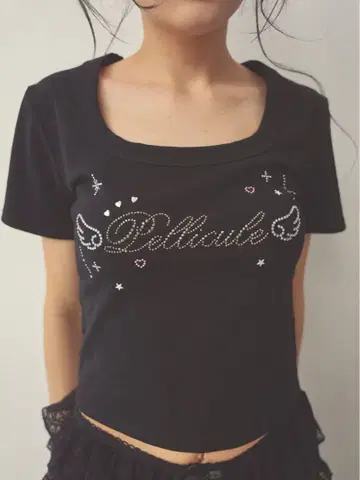 pellicule 페리큐어 T셔츠 블랙