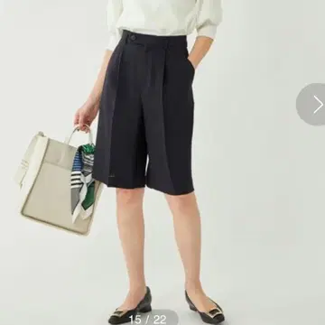 그린 라벨 릴랙싱 버뮤다 하프 팬츠 블랙