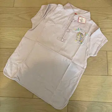 SWIMMER 유니콘 자수 T셔츠 핑크