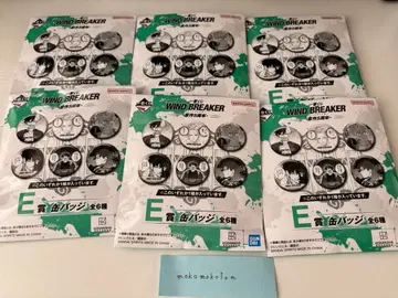 WIND BREAKER 윈브레 제일복권 E상 캔뱃지